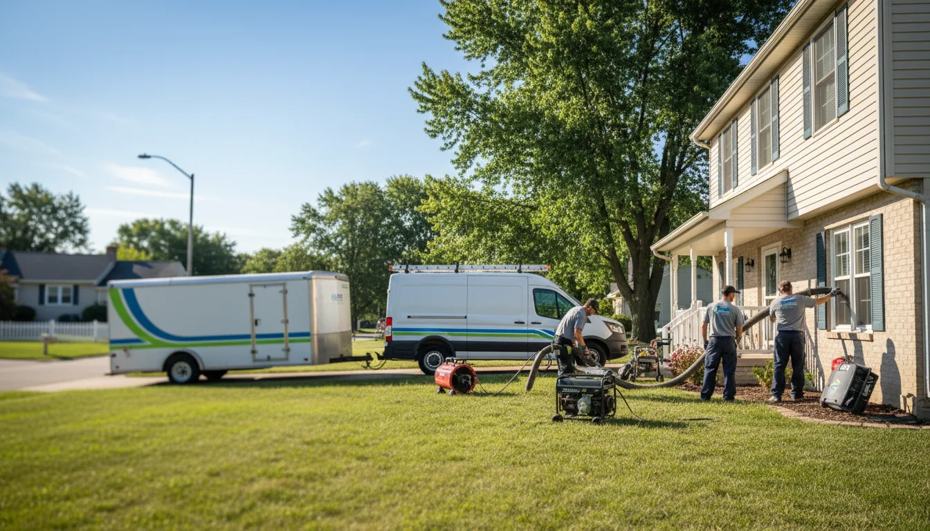Flooded Basement Restoration And Cleanup With Repair in Fairbury, NE near me